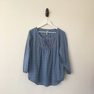 Grand & Greene Peasant Top Size L